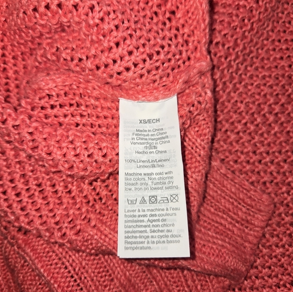 J. Crew Women's Coral Knit Sweater - Picture 4 of 4
